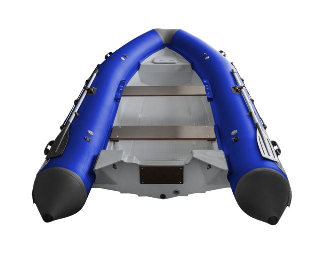 Лодка РИБ (RIB) Baltic Boats Аполлон 460 Z, синий/серый (корпус серый)