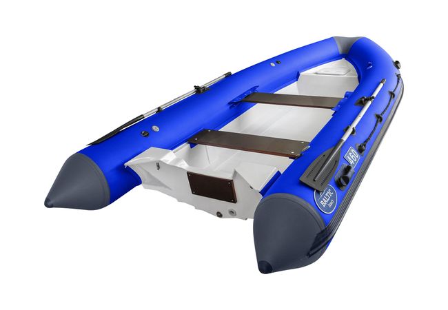 Лодка РИБ (RIB) Baltic Boats Аполлон 460 Z, синий/серый
