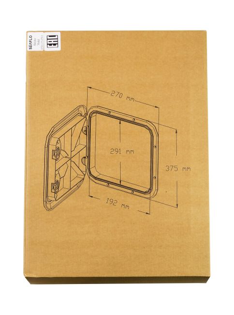 Люк смотровой SeaFlo, 270 х 375 мм