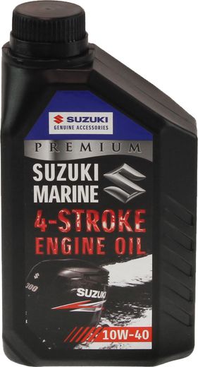 Масло Suzuki Marine Premium 4Т. 10W40, 1 л, минеральное