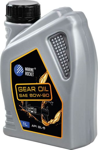 Масло трансмиссионное Marine Rocket, Gear Oil Sae 90, 1L (упаковка 48 шт.)