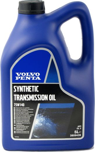 Масло Volvo Penta трансмиссионное синтетическое SAE 75W140, 5л.