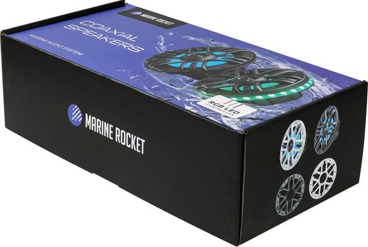 Морская акустика 6,5" с RGB, Marine Rocket