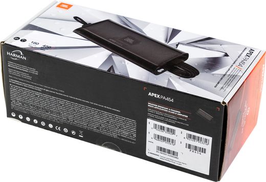 Морской усилитель APEX, четыре канала, JBL