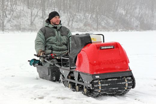 Мотобуксировщик Paxus 500 Avant, 13л.с., Honda,  эл. стартер
