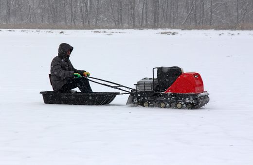 Мотобуксировщик Paxus 500 Avant, 13л.с., Honda,  эл. стартер
