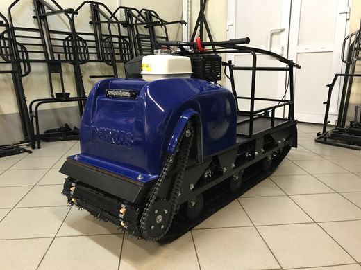 Мотобуксировщик Paxus 500 Grand Avant, 13л.с., Honda,  эл. стартер, синий