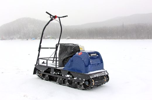 Мотобуксировщик Paxus 500 Grand Avant, 13л.с., Honda,  эл. стартер, синий
