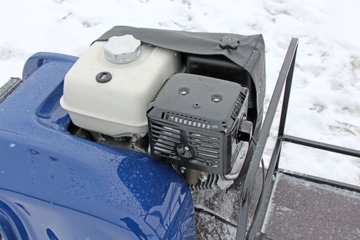 Мотобуксировщик Paxus 500 Grand Avant, 13л.с., Honda,  эл. стартер, синий