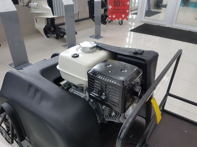 Мотобуксировщик Paxus 650 Avant, 13л.с., Honda,  эл. стартер