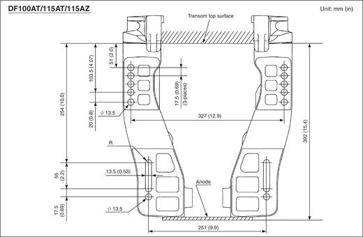 Мотор лодочный Suzuki DF100ATL
