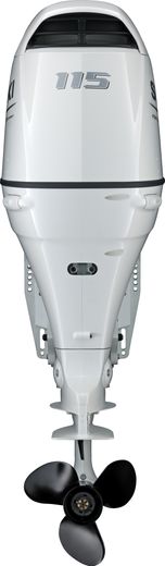 Мотор лодочный Suzuki DF115AZX, белый