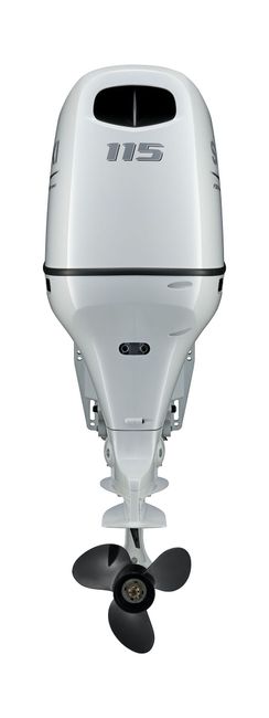 Мотор лодочный Suzuki DF115BZX, белый