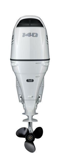 Мотор лодочный Suzuki DF140ATL, белый