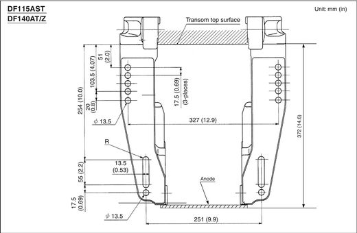 Мотор лодочный Suzuki DF140ATL