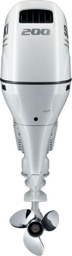 Мотор лодочный Suzuki DF200ATX CAN, белый