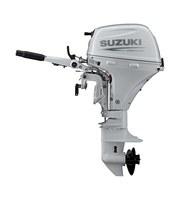 мотор лодочный Suzuki DF20AEL, белый