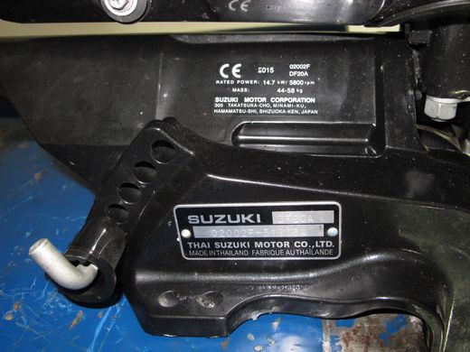 Мотор лодочный Suzuki DF20AL, б/у