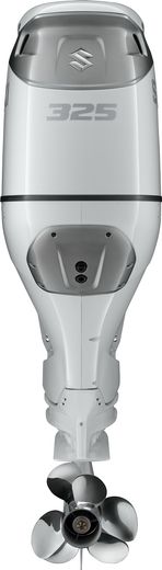 Мотор лодочный Suzuki DF325ATX, белый