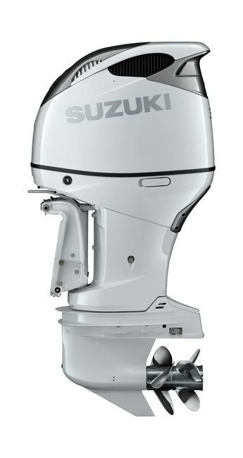 Мотор лодочный Suzuki DF325ATXX, белый