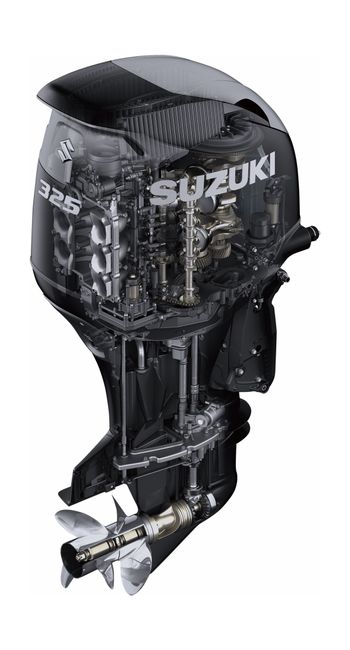 Мотор лодочный Suzuki DF325ATX