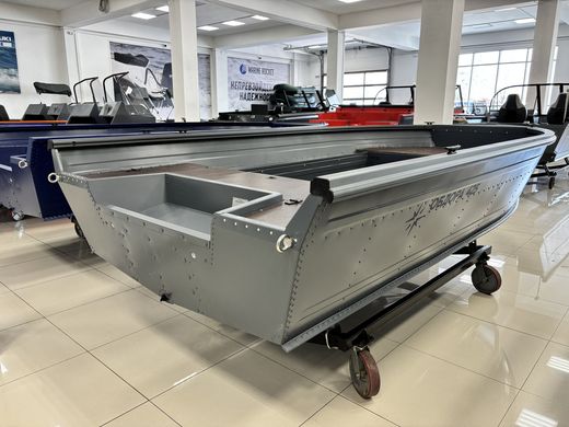 Моторная лодка, ОБДОРА 425, серый