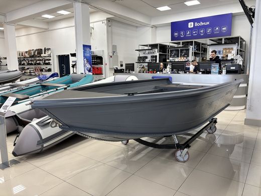 Моторная лодка, ОБДОРА 425, серый