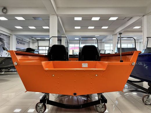 Моторная лодка, ОБДОРА 425K, оранжевый