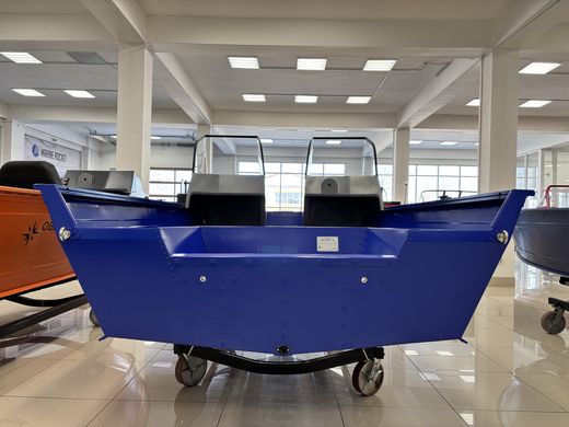 Моторная лодка, ОБДОРА 425K, синий