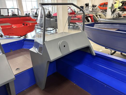 Моторная лодка, ОБДОРА 425K, синий