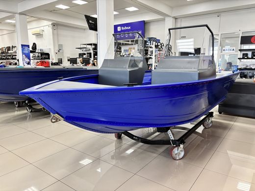 Моторная лодка, ОБДОРА 425K, синий