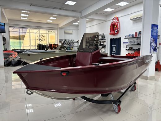 Моторная лодка, Xstream 420S, бордовый