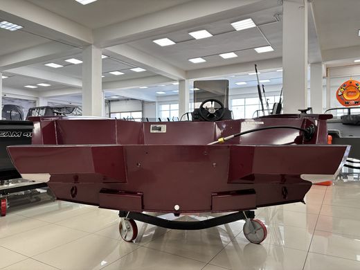 Моторная лодка, Xstream 420S, бордовый
