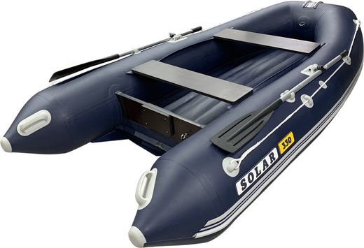 Надувная лодка ПВХ SOLAR-330 К (Оптима), синий
