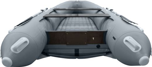 Надувная лодка ПВХ, SOLAR-350 К (Оптима), cерый