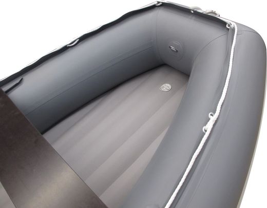 Надувная лодка ПВХ, SOLAR-380 К (Максима), серый
