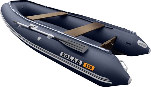 Надувная лодка ПВХ, SOLAR-380 К (Максима), синий