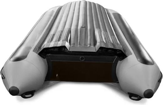 Надувная лодка ПВХ, SOLAR-420 Strela Jet tunnel, серый