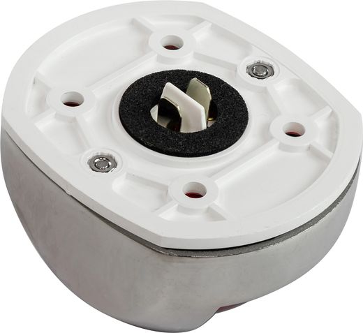 Огонь ходовой Compact 12, нержавеющий корпус, 12 В, красный