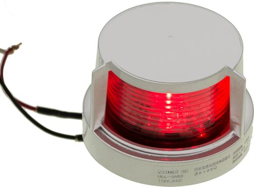 Огонь ходовой красный Koito, 112.5", светодиодный, 12V/24V
