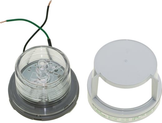 Огонь ходовой зелёный Koito, 112.5", светодиодный, 12V/24V
