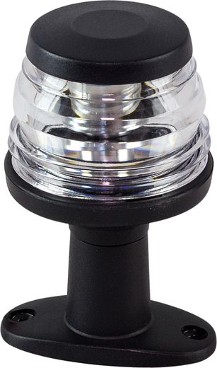 Огонь топовый на стойке 4", черный, пластиковый, 12 В, LED, Ba15d