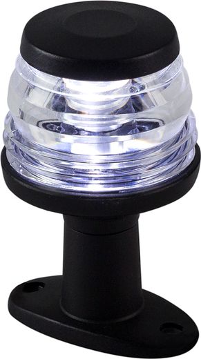 Огонь топовый на стойке 4", черный, пластиковый, 12 В, LED, Ba15d