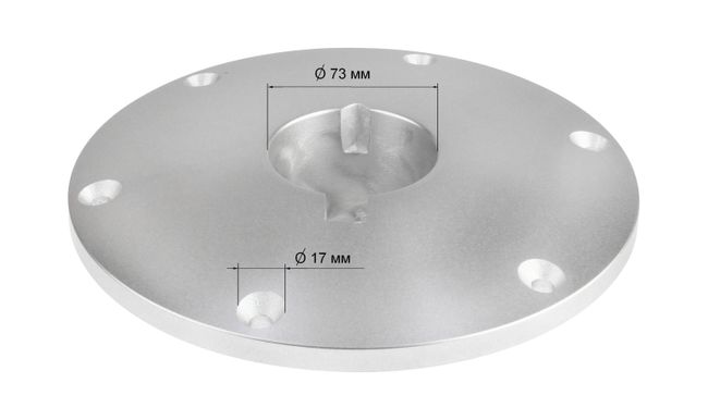 Основание D229 мм врезное для стоек Taper-Lock