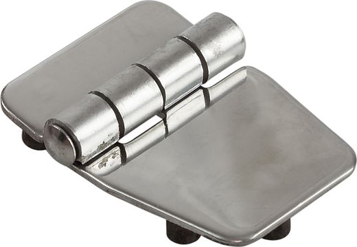 Петля неразъемная 57x39x2 мм M5x1, нержавеющая