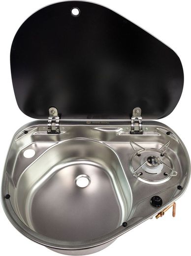 Плита газовая с мойкой, краном и сливом (комплект MR600LS1), Marine Rocket