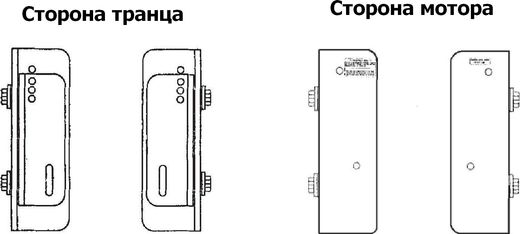 Подъёмник мотора ручной вертикальный, состоящий из двух частей 50-300 л.с. вынос 140 мм (Manual-Lift), CMC