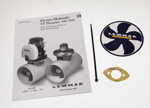 Подруливающее устройство Lewmar 140TT, 2,2 Kw, 12 В