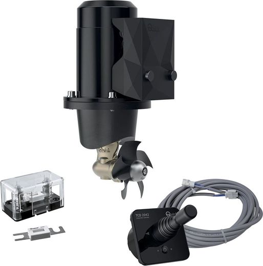 Подруливающее устройство Quick, D110mm, 25KGF, 12 В, (TCD2042 - TCDEX12 - NO TNL)