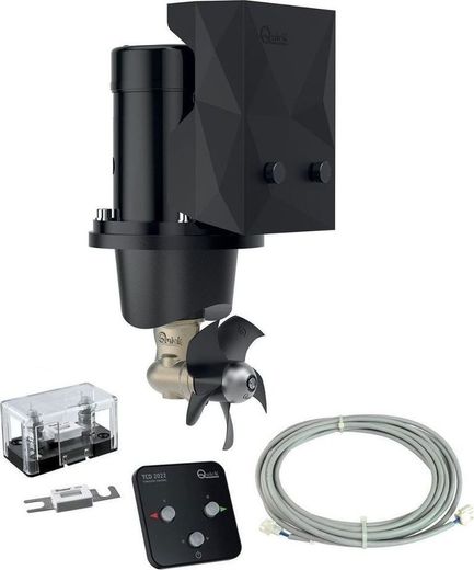 Подруливающее устройство Quick, D125mm, 30KGF, 12 В, (TCD2022 - TCDEX08 - NO TNL)